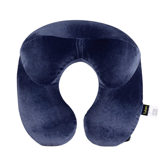 U-Shape Travel Pillow for Airplane Inflatable Neck Pillow Travel Accessories 4Colors Comfortable Pillows for Sleep Home Textile