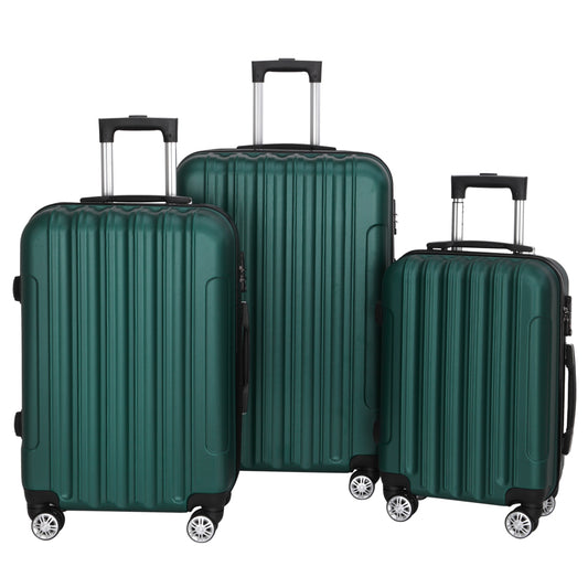 3-in-1 Multifunctional Large Capacity Traveling Storage Suitcase Dark Green